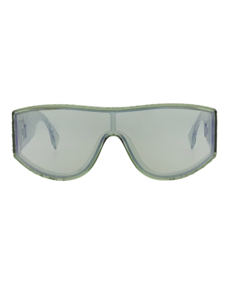 Fendi Shield-Frame Injection Sunglasses Green Green Green (FE40128I-00-93Q)