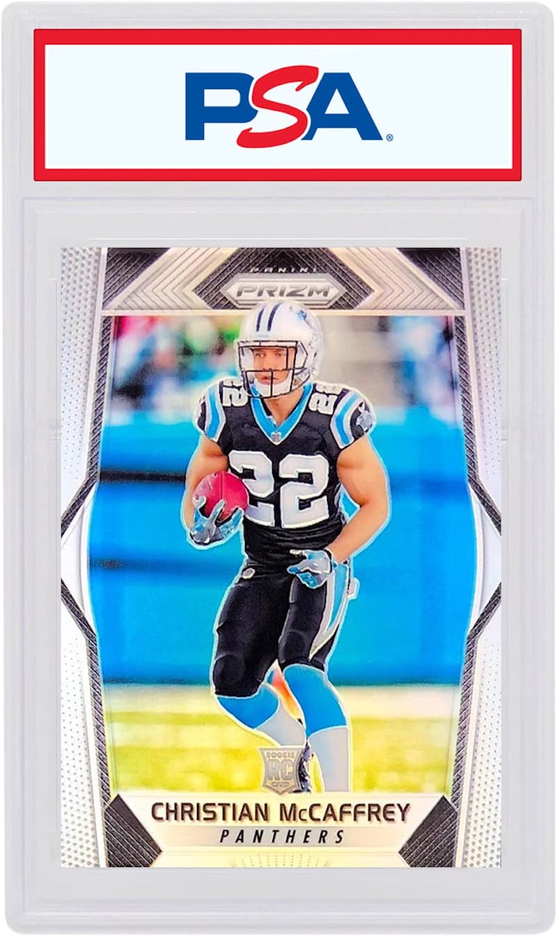 Christian McCaffrey 2017 Panini Prizm Rookie Silver #249 (PSA or BGS Graded)
