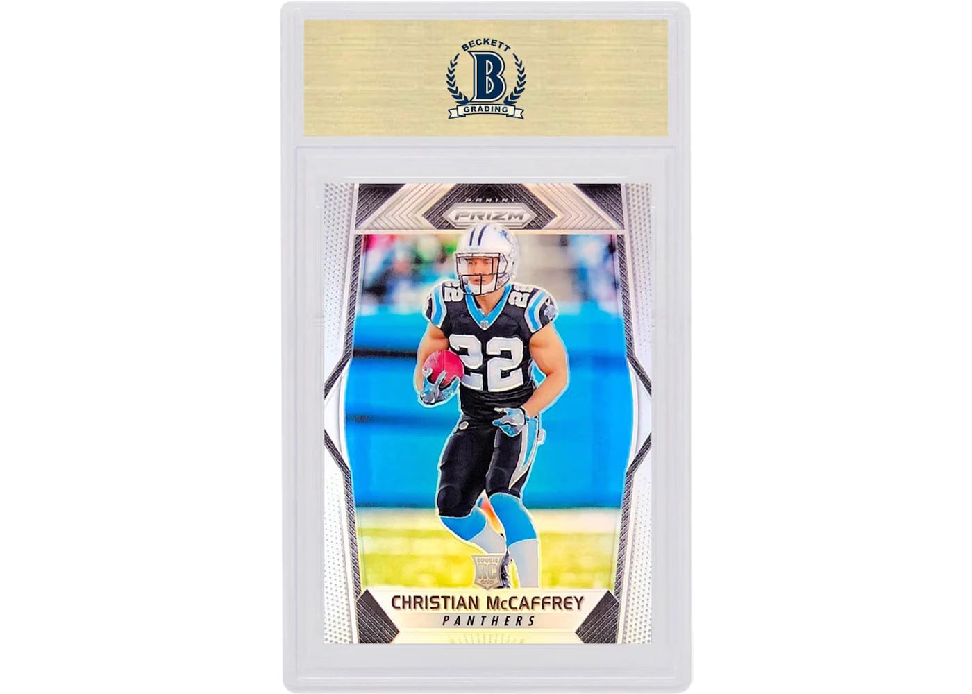 Christian McCaffrey 2017 Panini Prizm Rookie Silver #249 (PSA or BGS Graded)