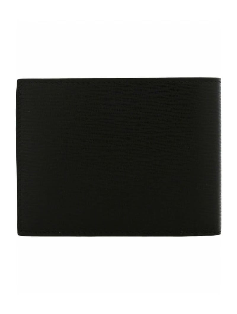 Ferragamo Revival Leather Bifold Wallet Black