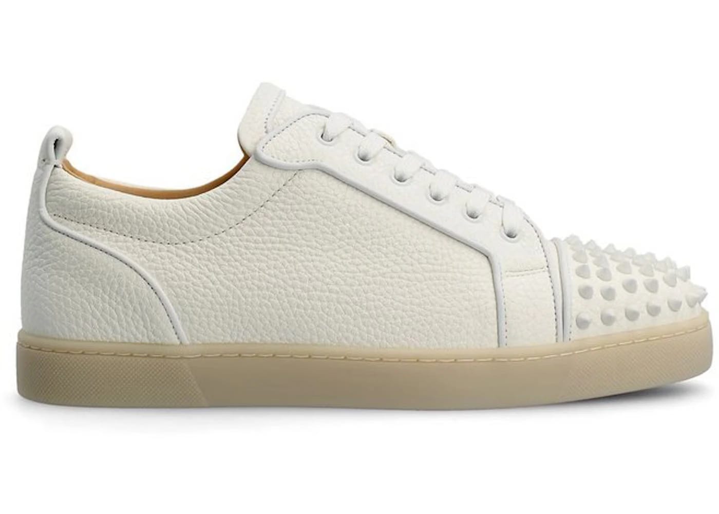 Christian Louboutin Louis Junior Spikes Orlato White