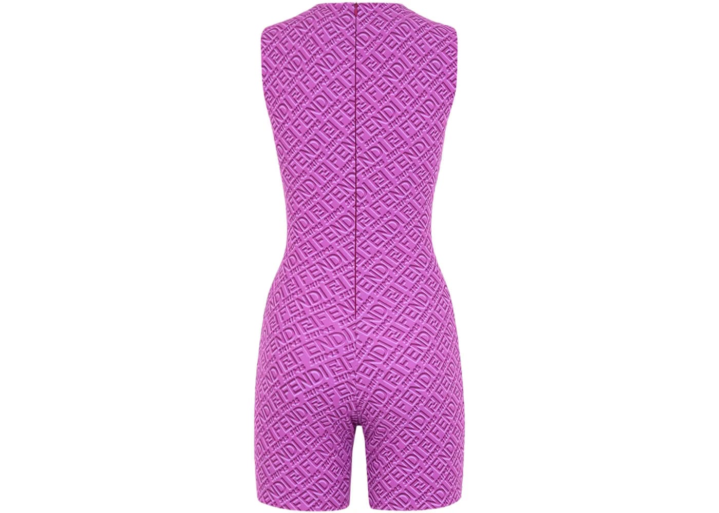 Fendi x SKIMS Sleeveless Mid Thigh Bodysuit Colorado
