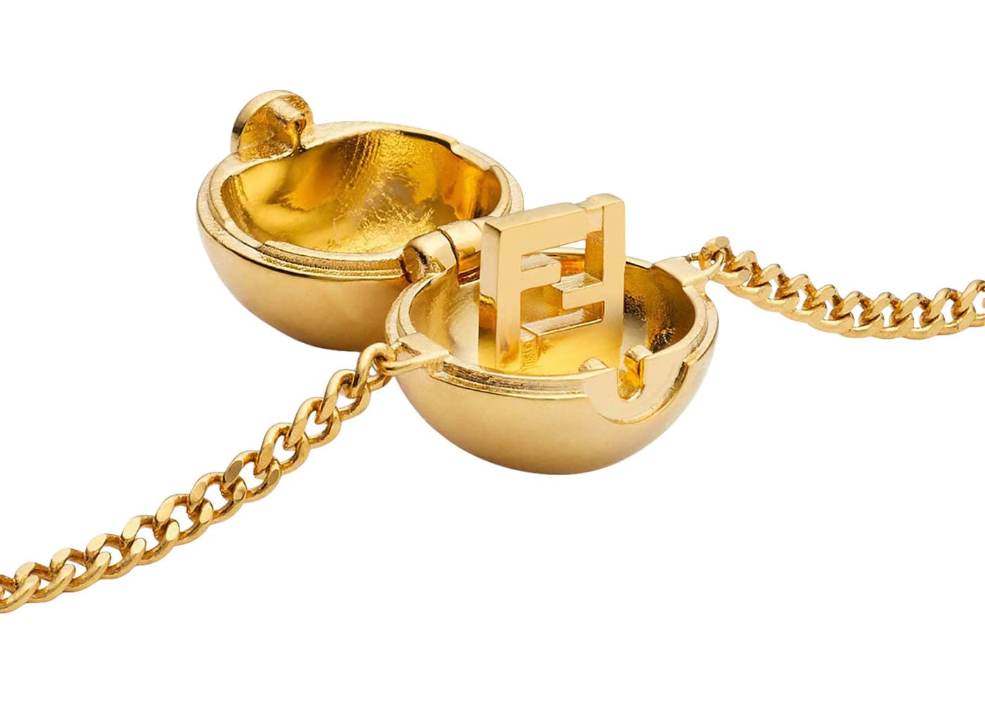 Fendi x FRGMT x Pokemon Metal Bracelet Gold