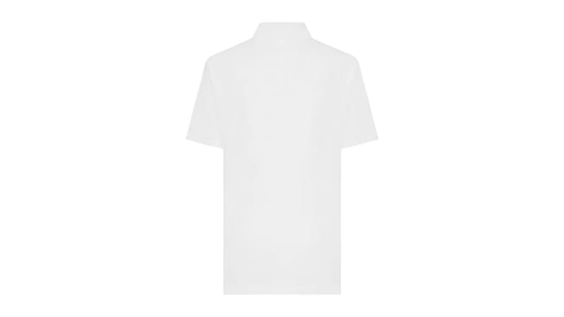 Dolce & Gabbana Embroidered Polo White