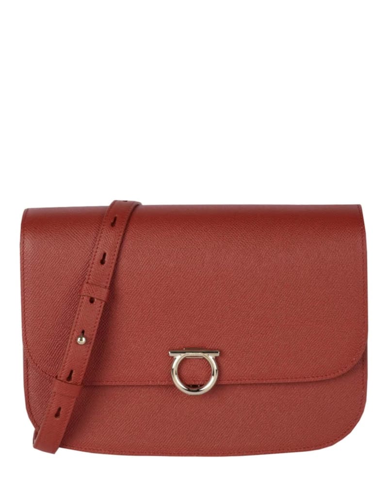 Ferragamo Gemini Crossbody Terracotta