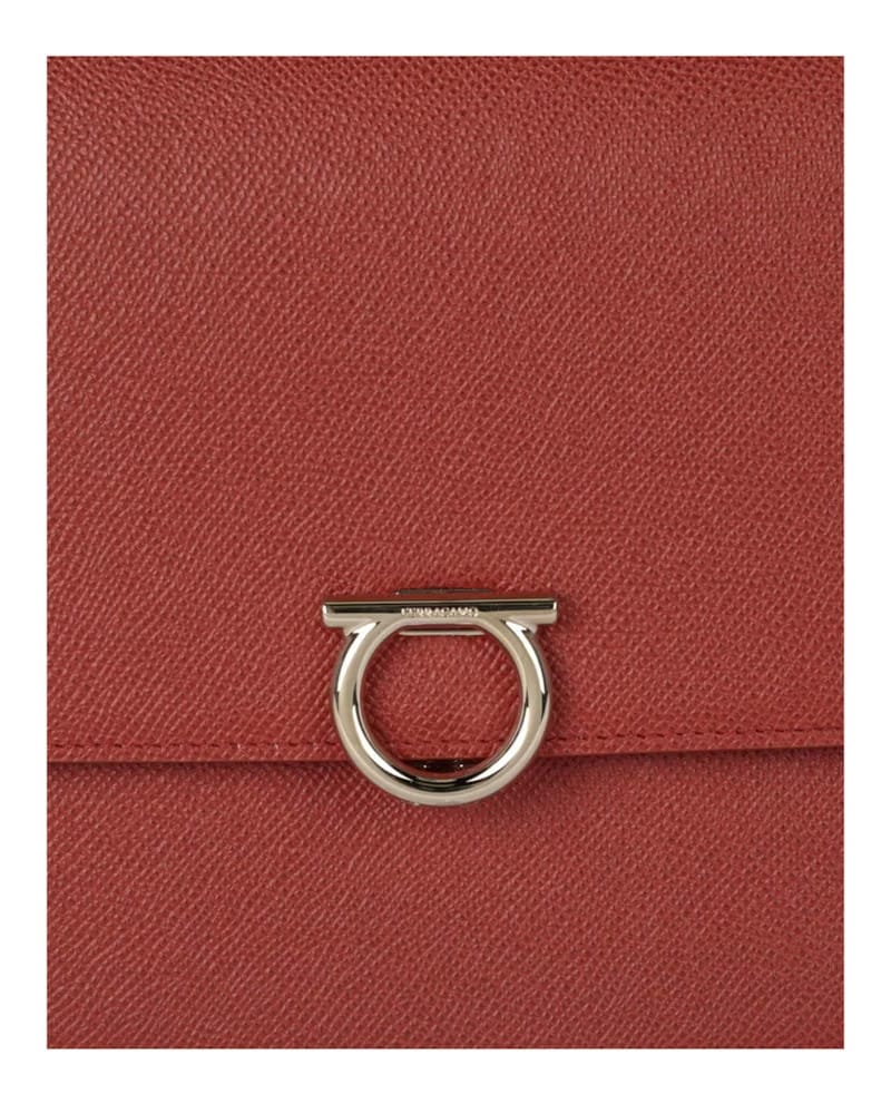 Ferragamo Gemini Crossbody Terracotta
