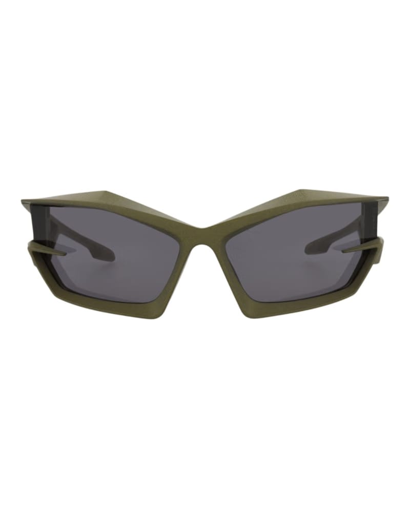 Givenchy Shield-Frame Acetate Sunglasses Green Green Smoke (GV40049I-69-97A)