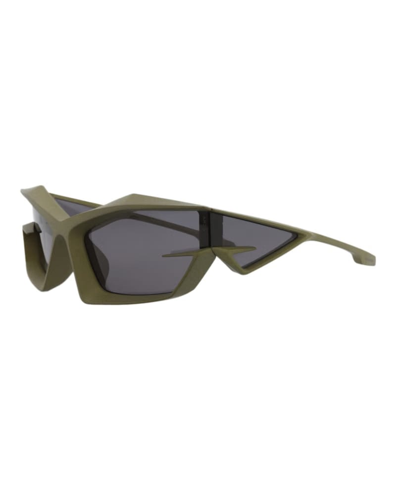 Givenchy Shield-Frame Acetate Sunglasses Green Green Smoke (GV40049I-69-97A)