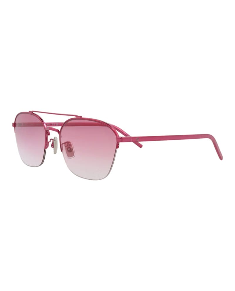 Givenchy Aviator-Frame Metal Sunglasses Pink Pink Violet (GV40004U-57-72Z)