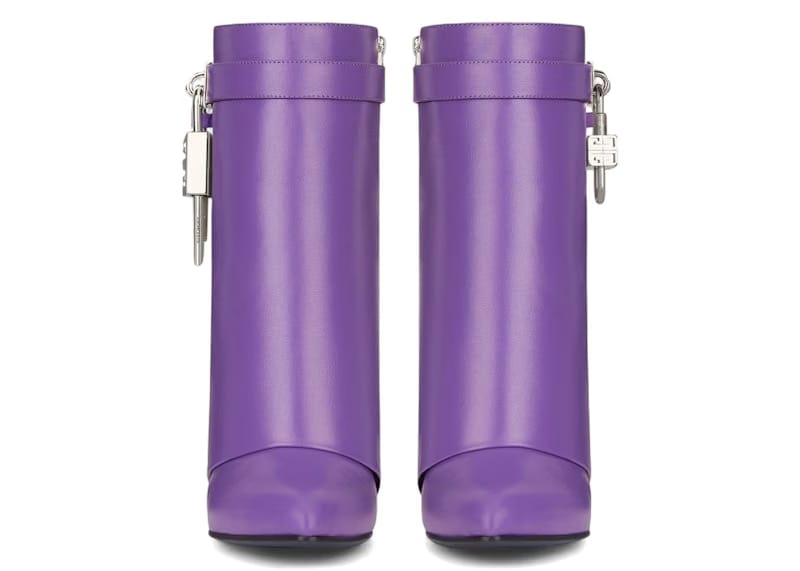 Givenchy Shark Lock Pant Ankle Boots Ultraviolet (Women's)
