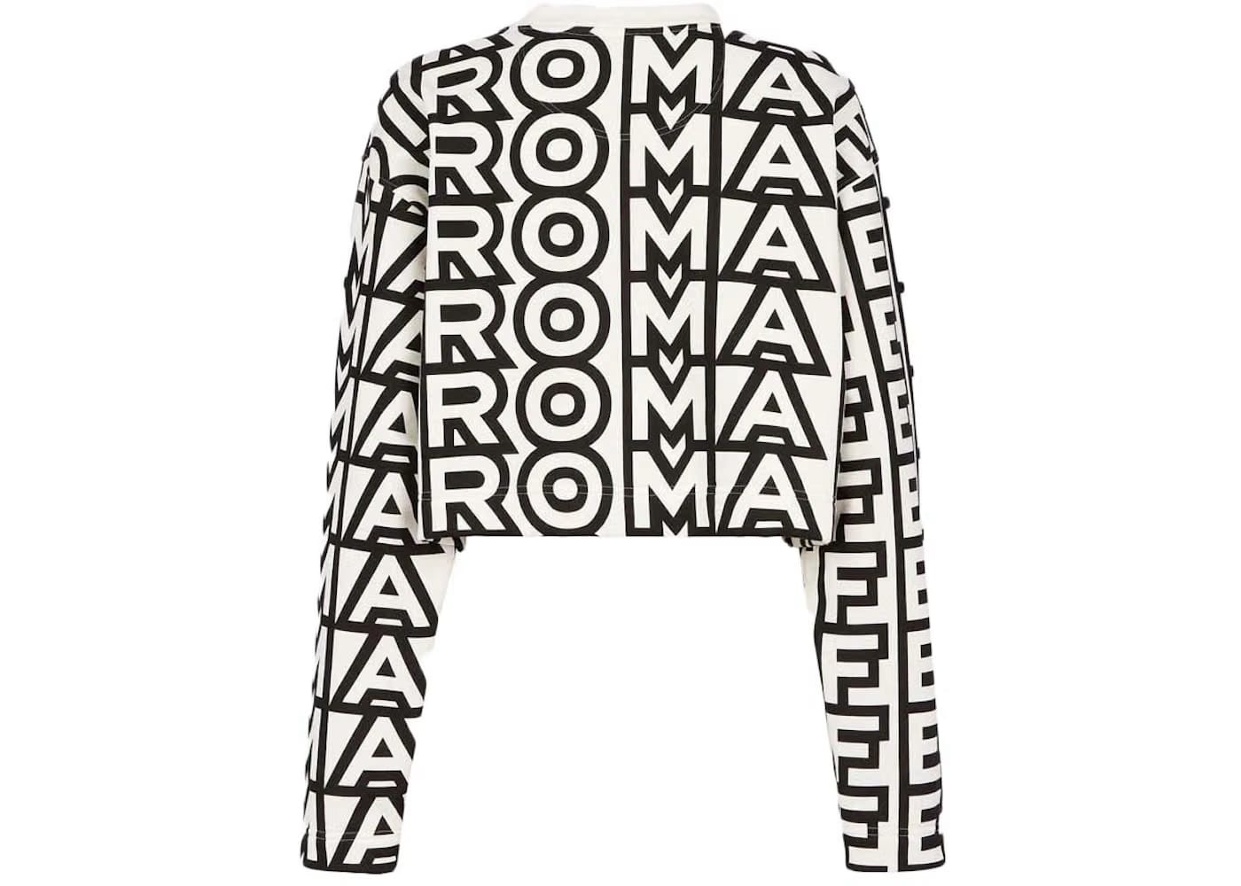 Fendi by Marc Jacobs Two-tone Jersey Sweatshirt Multicolor