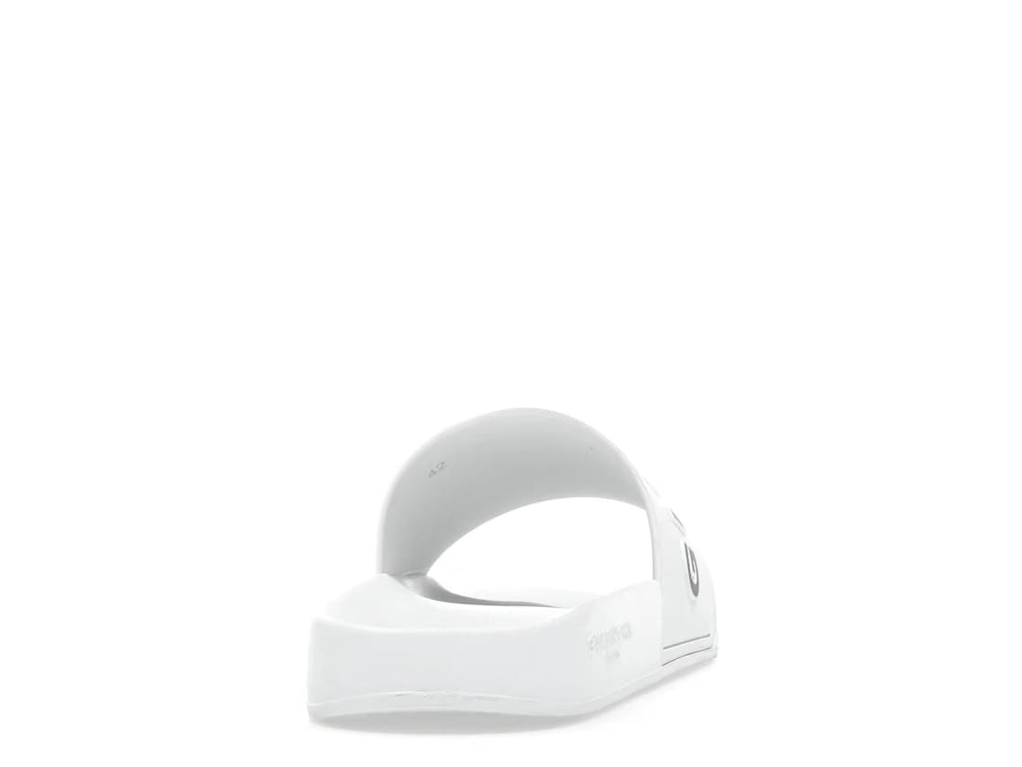 Givenchy Paris Flat Sandals White Black