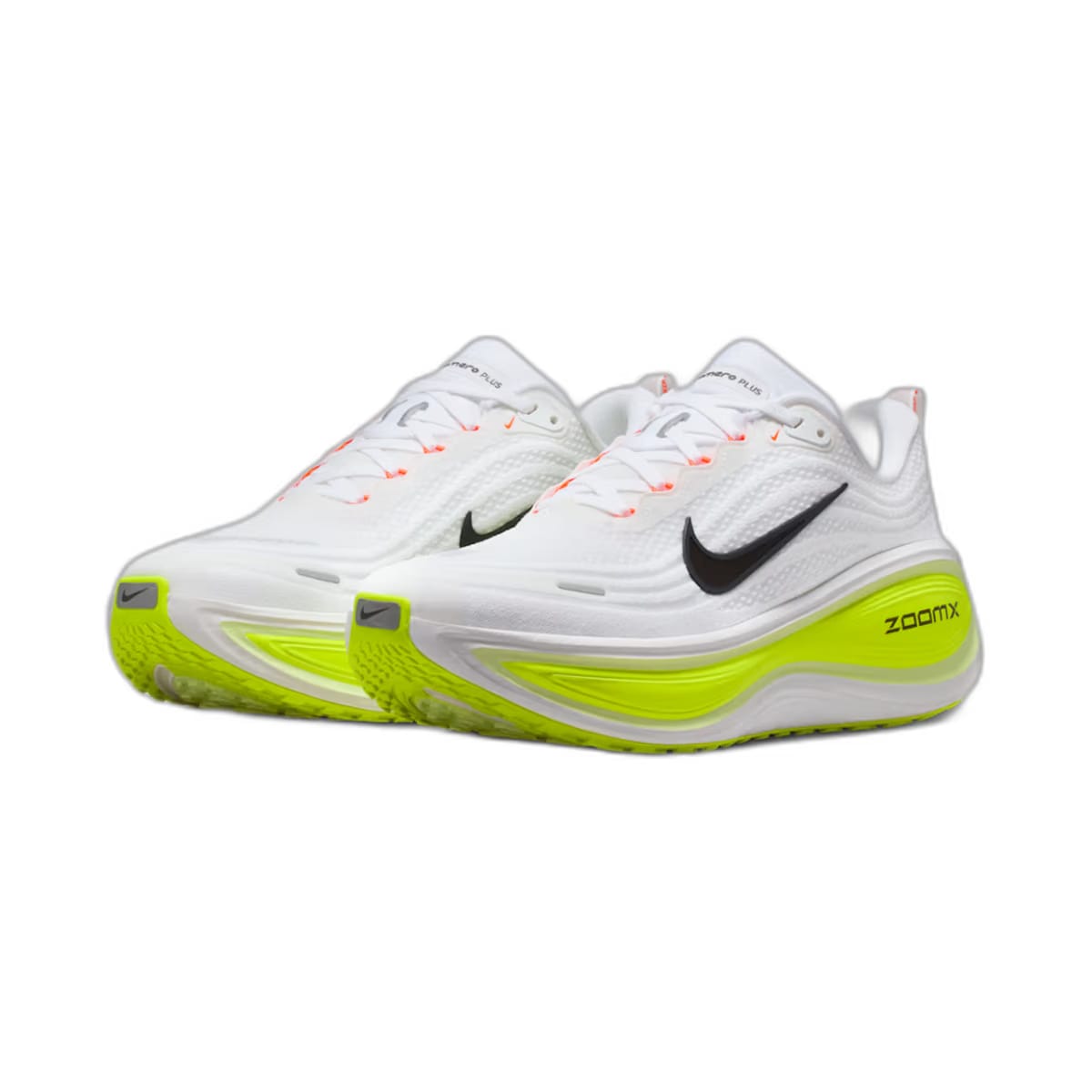 Nike Vomero Plus White Barely Volt Black