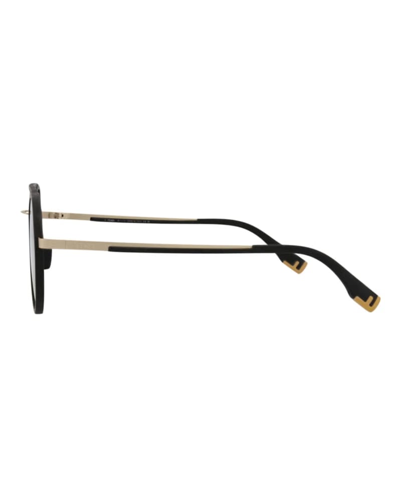 Fendi Aviator Sunglasses Black Black Smoke (FE40040U-51-02C)