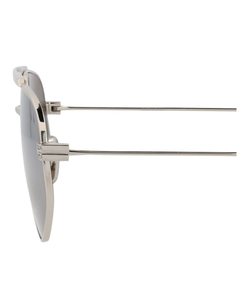 Givenchy Aviator-Frame Metal Sunglasses Palladium Palladium Silver (GV40058U-57-16G)