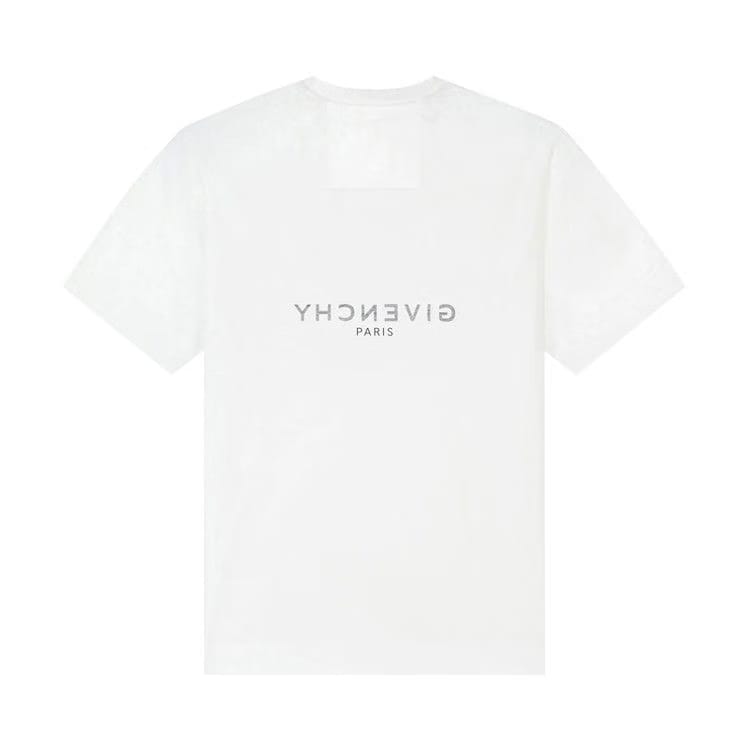 Givenchy Reverse Logo T-Shirt White/Black