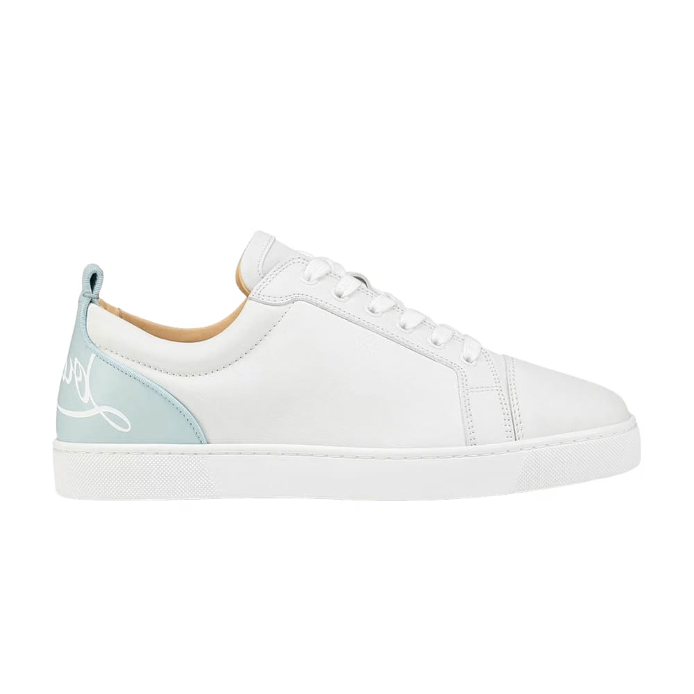 Christian Louboutin Fun Louis Junior Flat White Iceberg