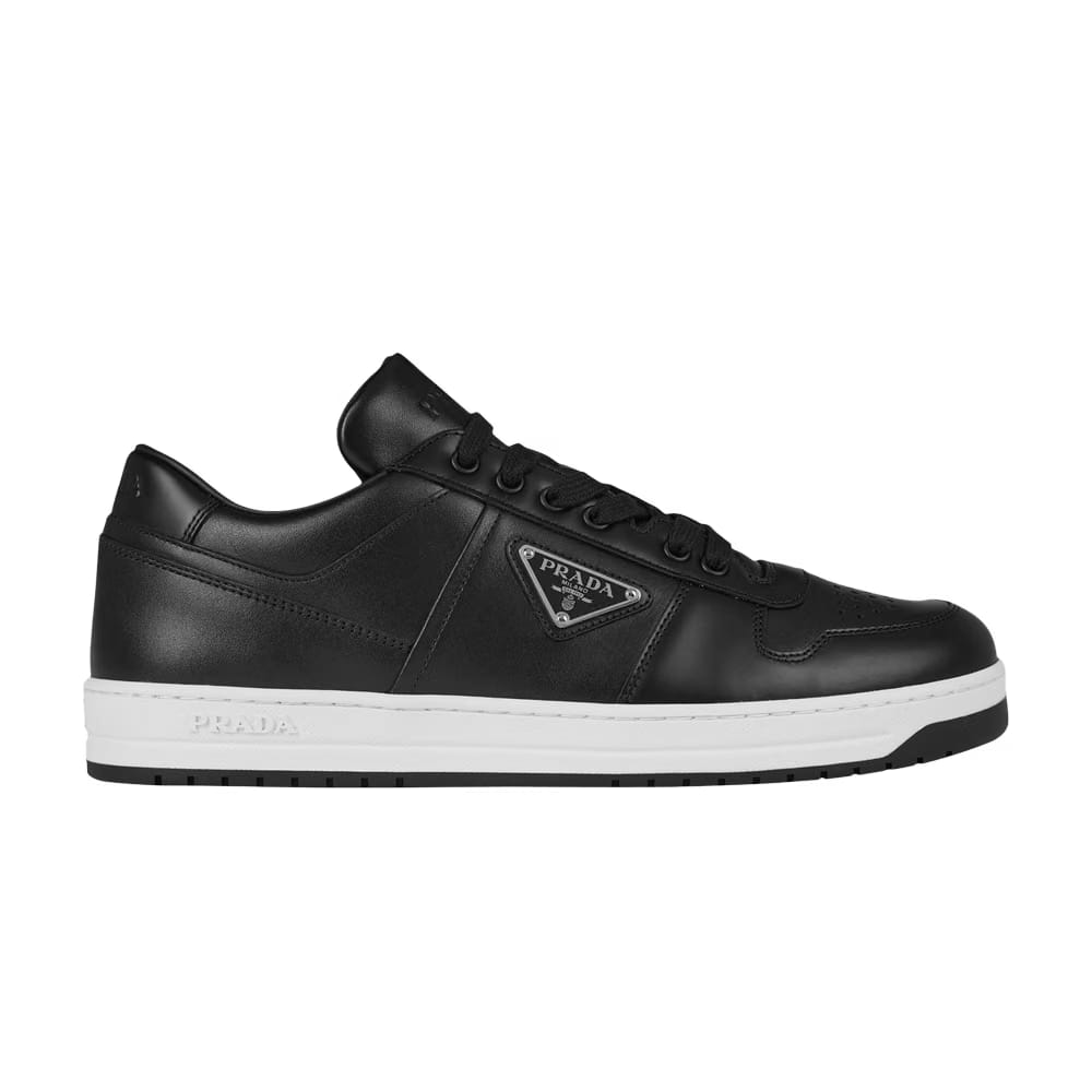 Prada Downtown Leather Black White