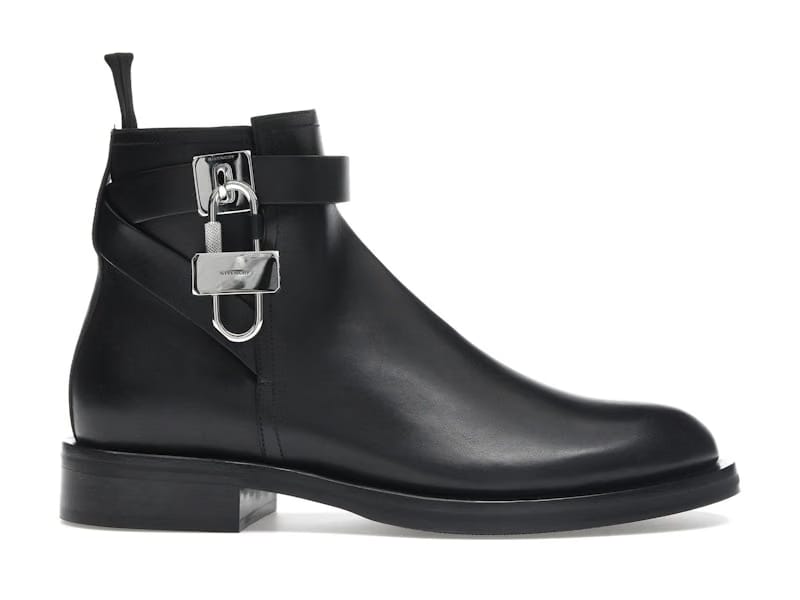 Givenchy Lock Ankle Boots Black