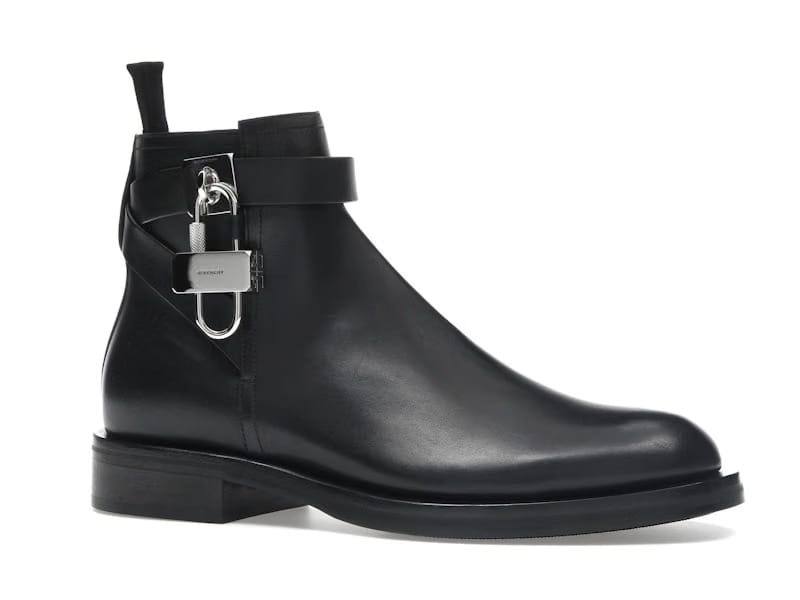 Givenchy Lock Ankle Boots Black