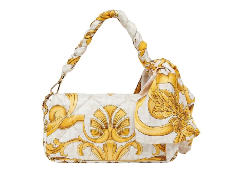 Fendi Fendace Baguette White