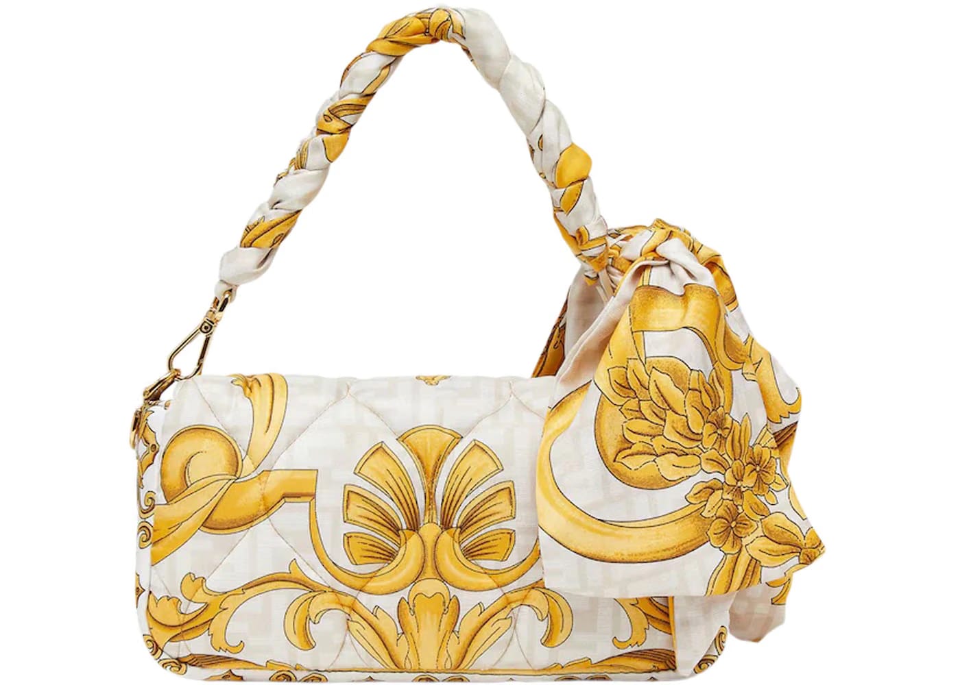 Fendi Fendace Baguette White