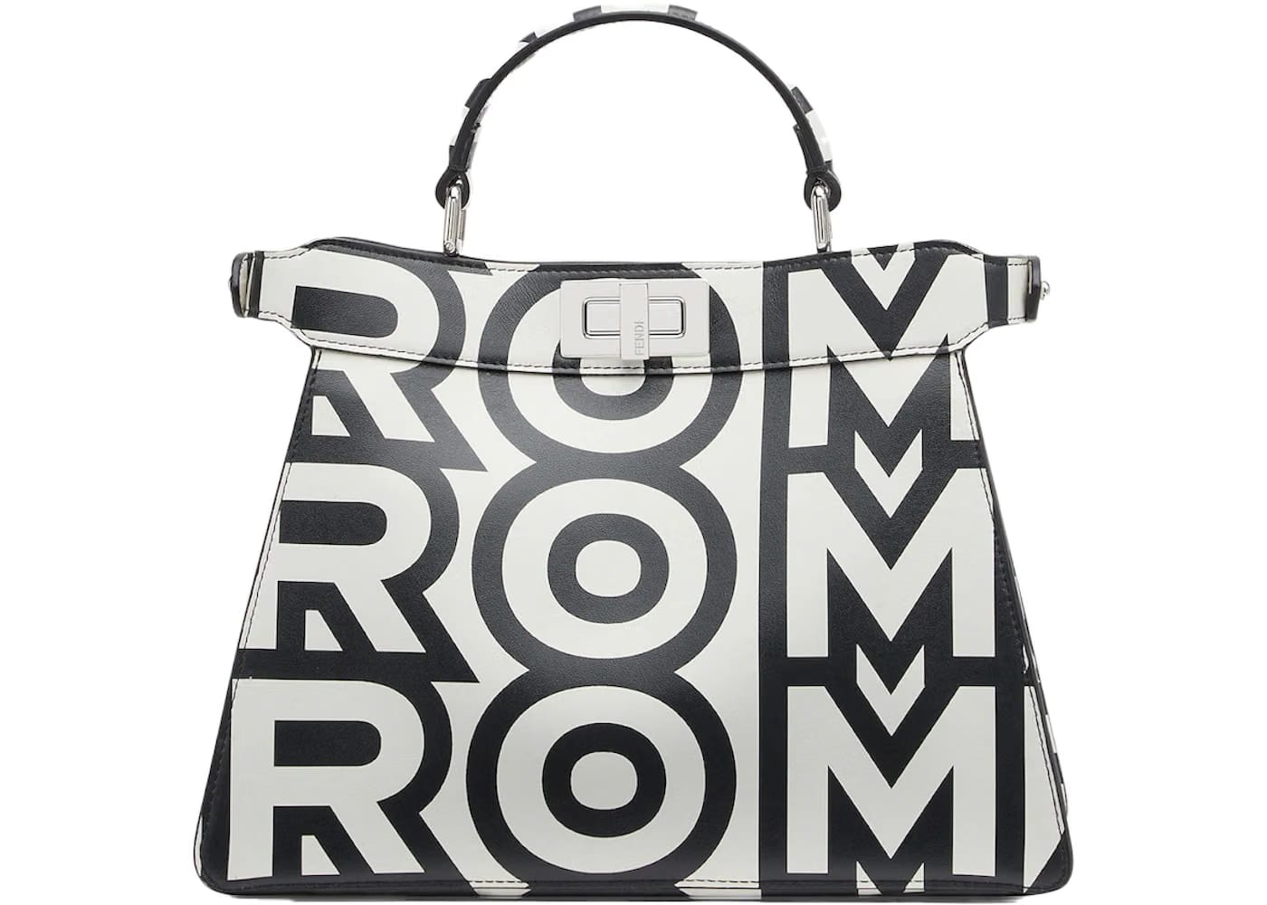 Fendi by Marc Jacobs Peekaboo ISeeU Small Two-Tone Leather Bag