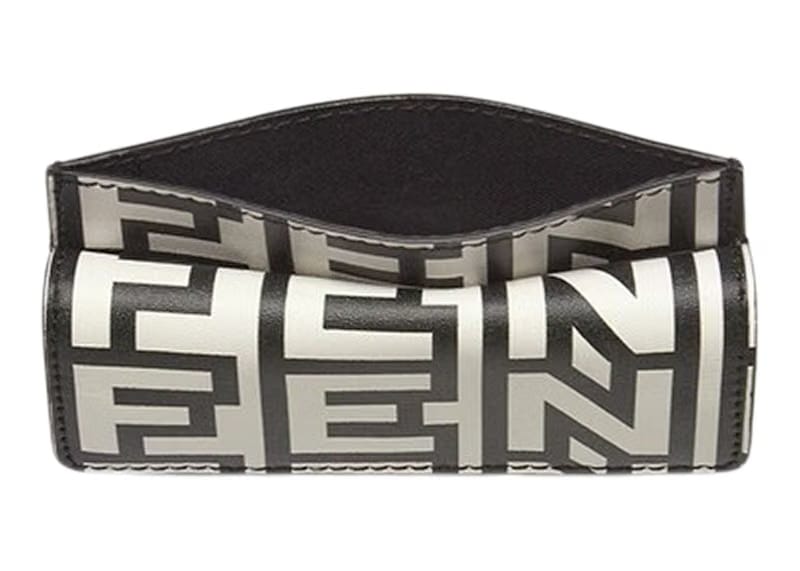 Fendi by Marc Jacobs Fendi Roma Card Holder Two-Tone Nappa Leather Card Holder