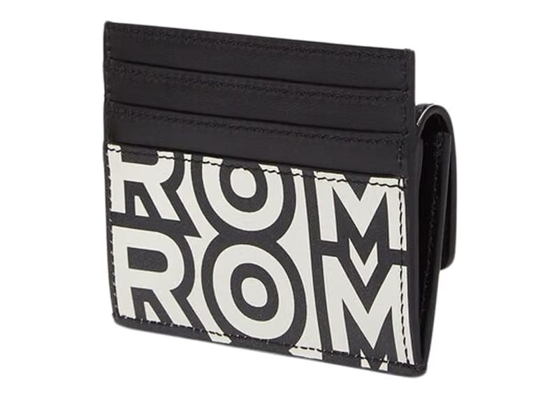 Fendi by Marc Jacobs Fendi Roma Card Holder Two-Tone Nappa Leather Card Holder