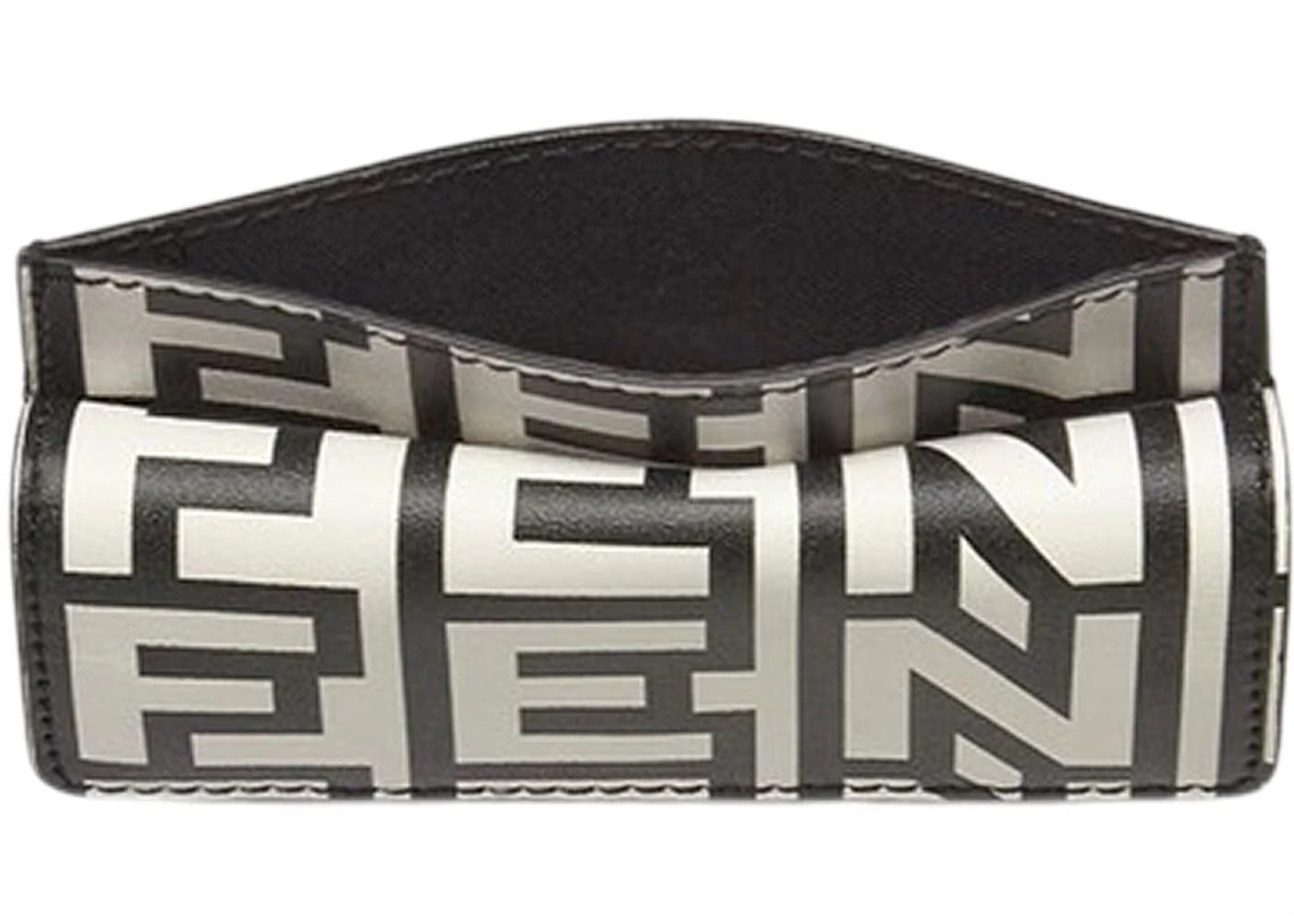 Fendi by Marc Jacobs Fendi Roma Card Holder Two-Tone Nappa Leather Card Holder