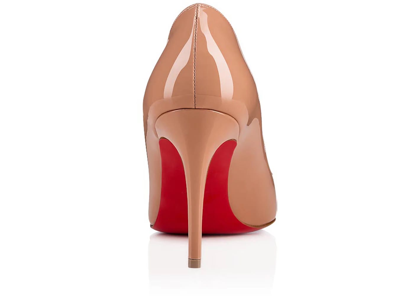 Christian Louboutin Pigalle 100mm Pump Nude Patent Leather