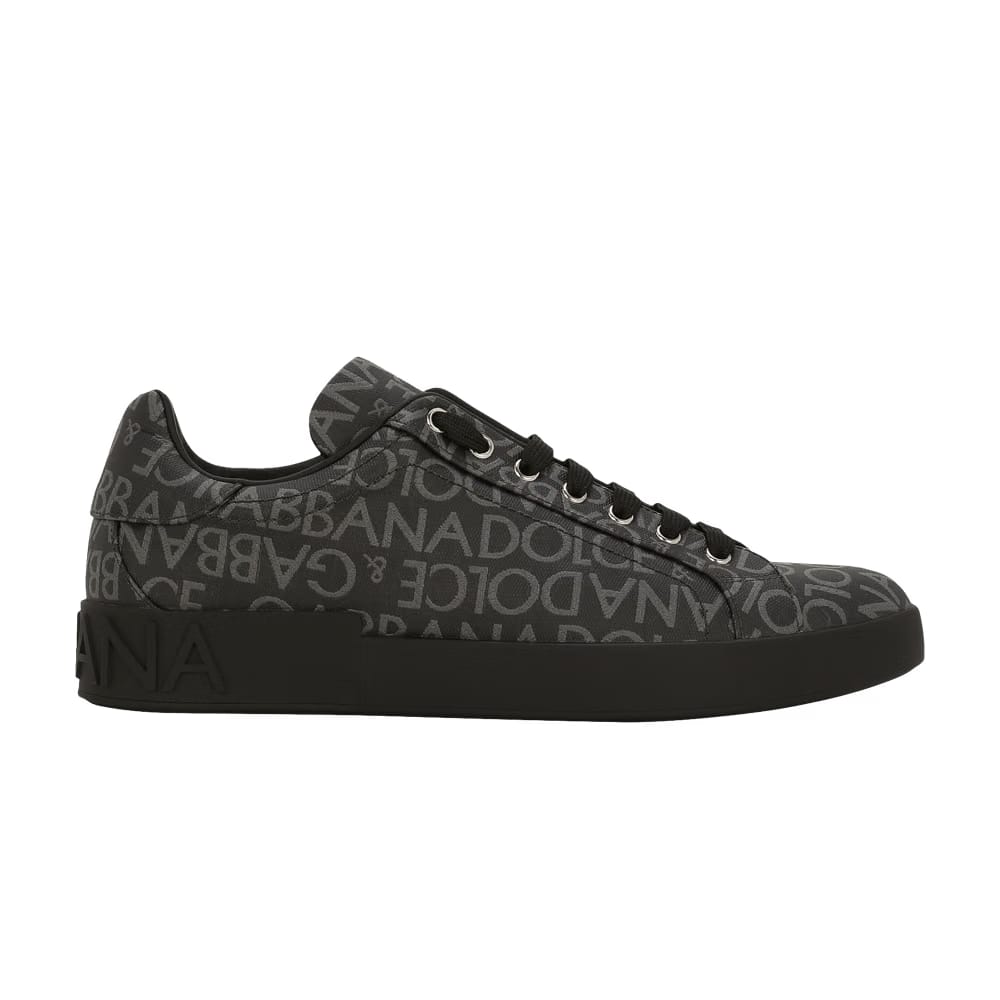Dolce & Gabbana Portofino Allover Logo Black