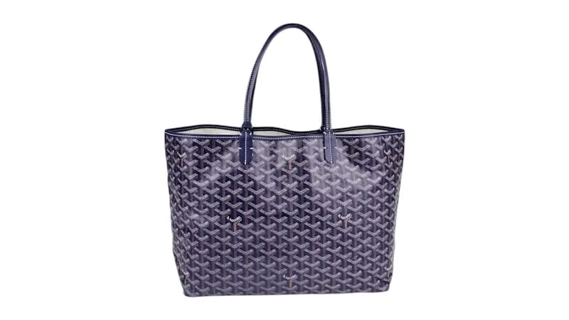 Goyard Saint Louis Tote PM Navy Blue