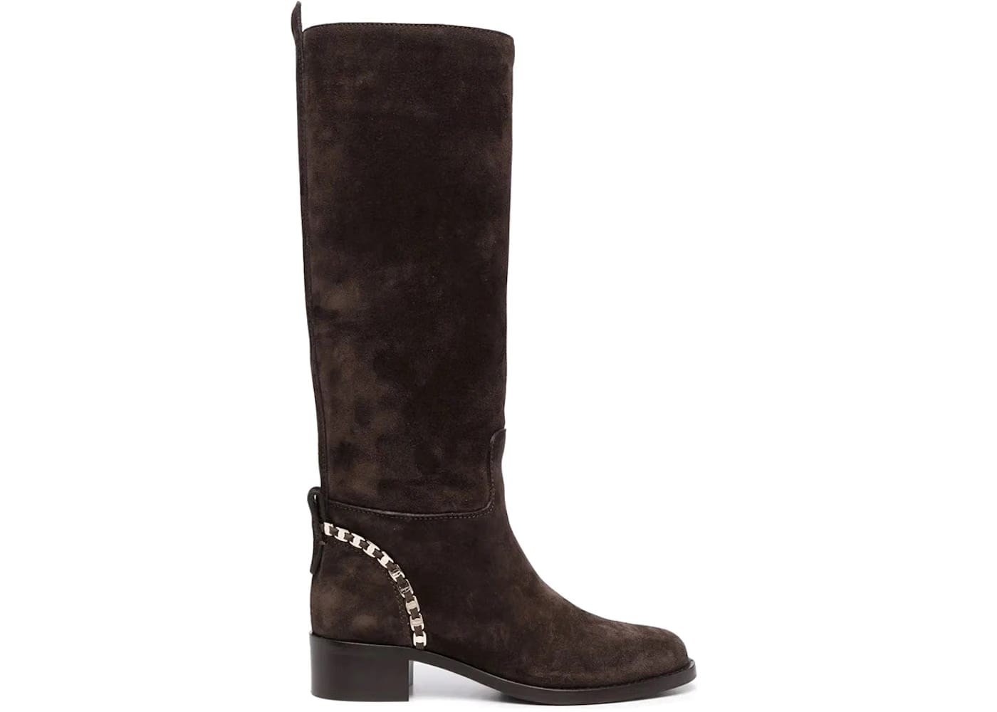 Ferragamo Tawnie Below-The-Knee Boots Brown (Women's)