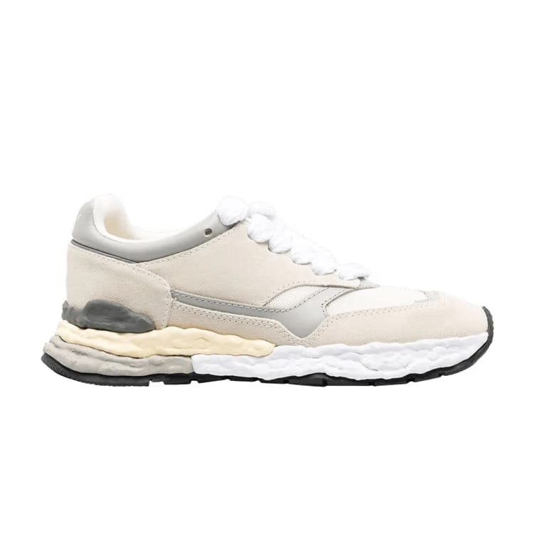 Maison Mihara Yasuhiro George OG Sole Mixed Material Low White