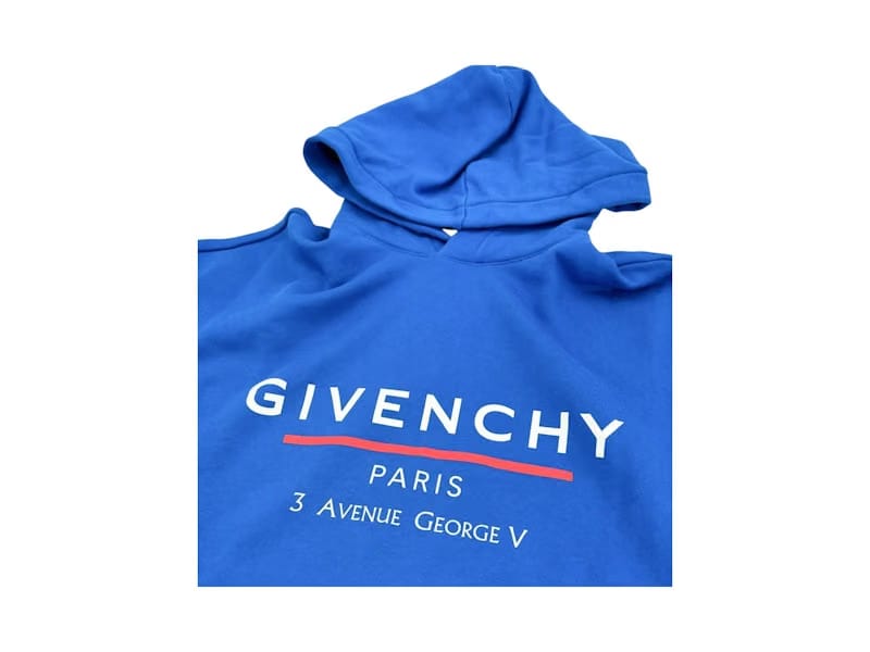 Givenchy Address Hoodie Ocean Blue