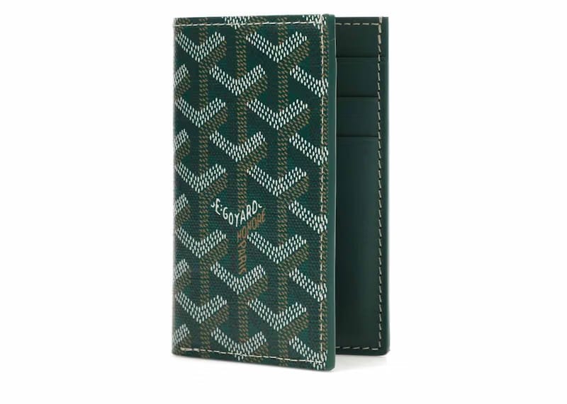 Goyard Saint Pierre Card Holder Green