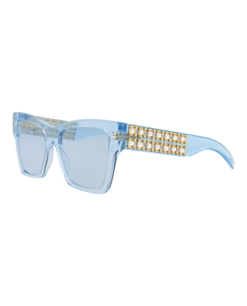 Givenchy Square-Frame Acetate Sunglasses Blue Blue Blue (GV40076I-54-84V)
