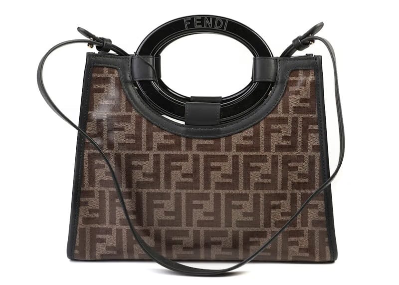 Fendi Runaway Tote Black