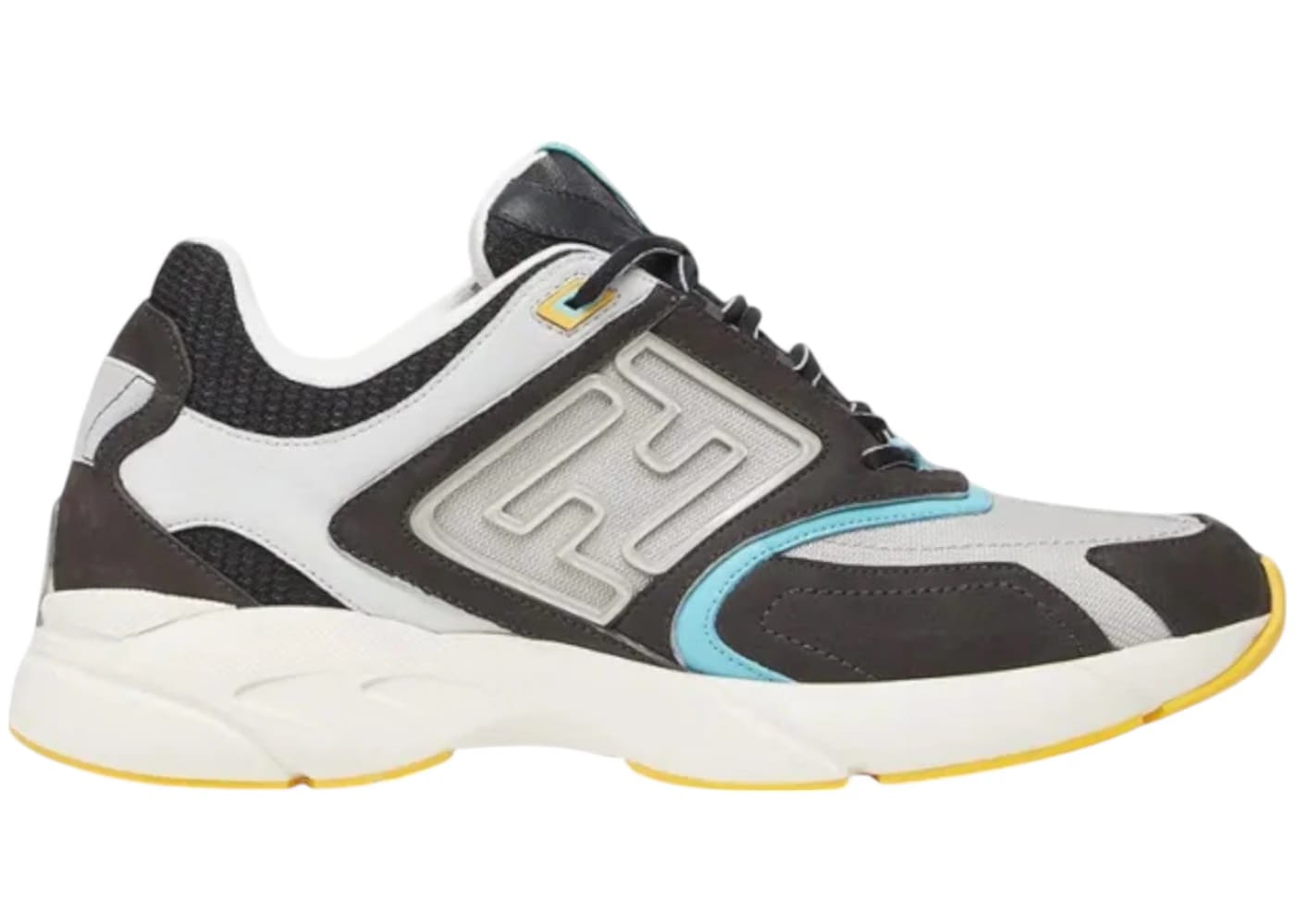 Fendi Faster FF Gray Black White