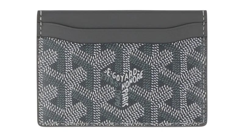 Goyard Saint-Sulpice Card Wallet Gray