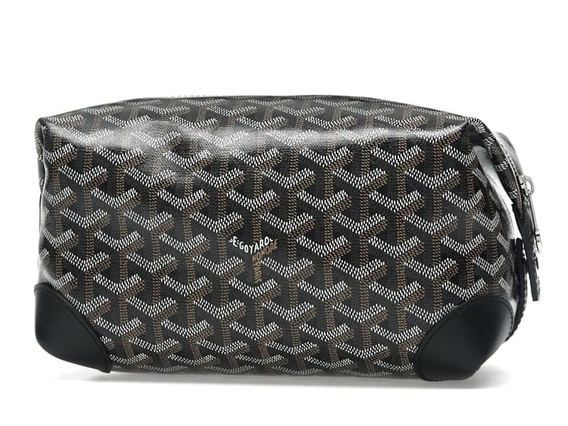 Goyard Boeing 25 Toilet Bag Black