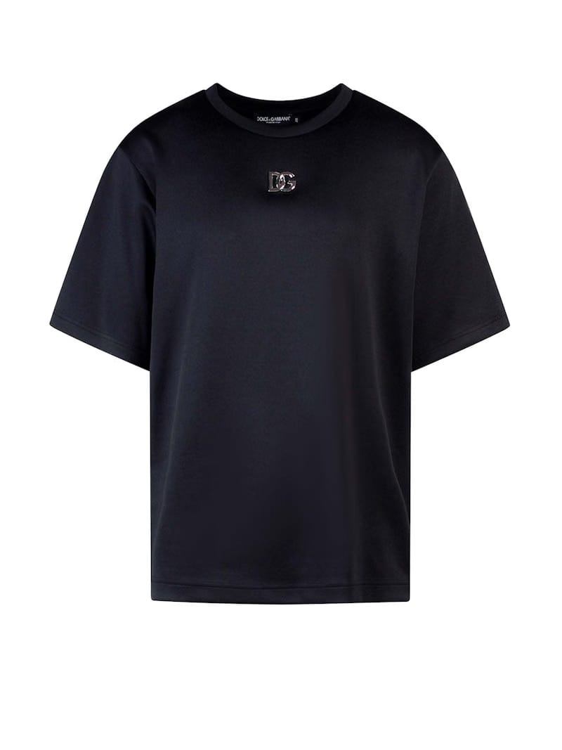 Dolce & Gabbana Man Jersey T-Shirt Black