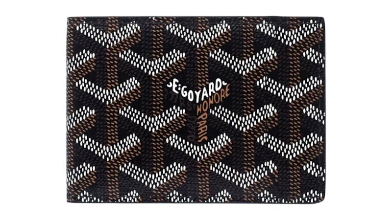 Goyard Victorie Insert Card Holder Black
