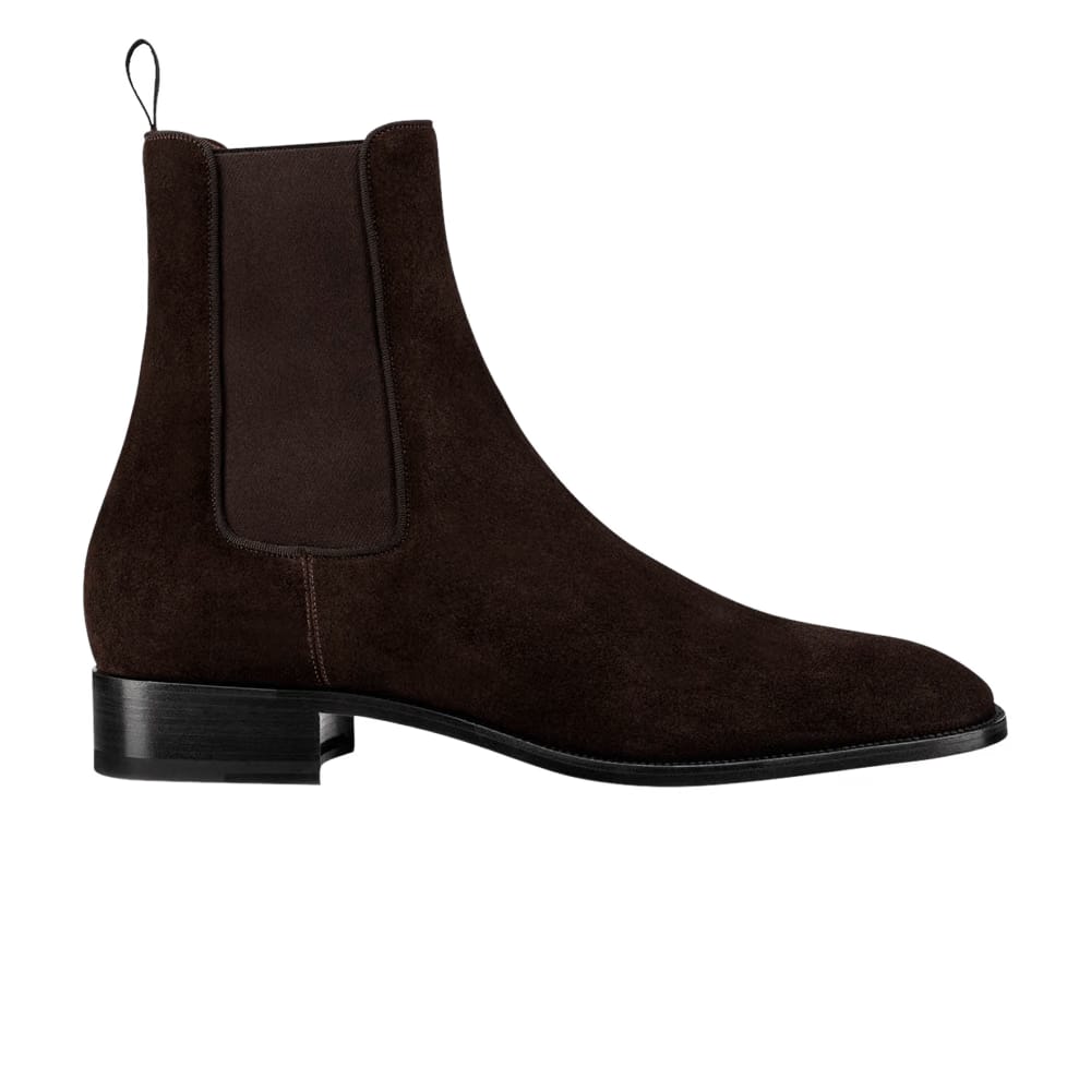 Christian Louboutin Samson Chelsea Boot Brown