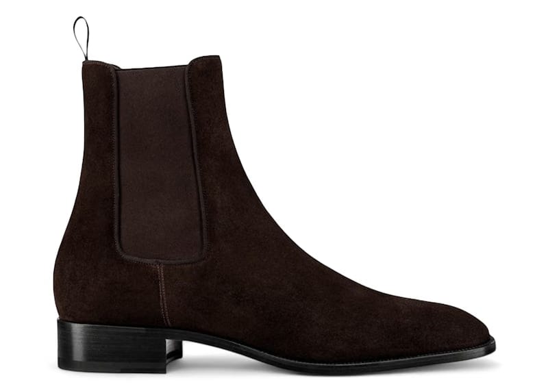Christian Louboutin Samson Chelsea Boot Brown