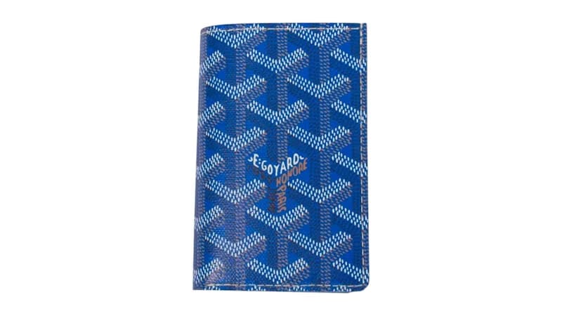Goyard Saint Pierre Card Holder Sky Blue