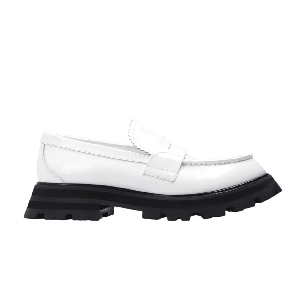 Alexander McQueen Wmns Wander Loafer 'White Black'