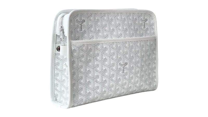 Goyard Jouvence Toiletry Bag PM White