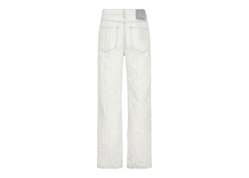 Fendi by Marc Jacobs Denim Jeans White